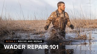 How to Quickly Repair Wader Leaks at Home [upl. by Eiramanel]