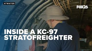 Touring the KC97 at Castle Air Museum in Atwater [upl. by Atnima]