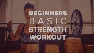 The Beginner’s Basic Strength Workout at the Gym [upl. by Clorinda]