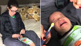 How to Brush Infants and Toddlers Teeth [upl. by Ffoeg]