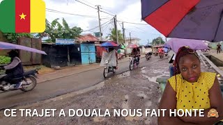 Ce trajet à Douala Cameroon fait honte à tous les camerounais 🙈🙈 De ndokoti à hôpitalgénérale [upl. by Jessee]