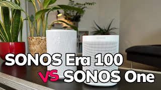 Sonos Era 100 vs Sonos One Welcher Lautsprecher ist besser [upl. by Aduh]