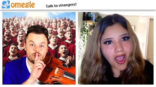 SHOCKING OMEGLE with a WHOLE CHOIR [upl. by Colyer]