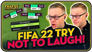 MARK GOLDBRIDGE FIFA 22 TRY NOT TO LAUGH [upl. by Kimberlyn]