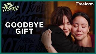 Maia Mitchell amp Cierra Ramirezs Goodbye Gift  Good Trouble  Freeform [upl. by Latsirhc964]