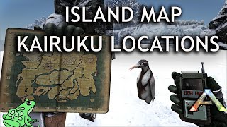 Island Map Kairuku Locations Organic Polymer Ark Survival Evolved [upl. by Aneram]