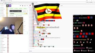 Forsens drunk 10k subscriber stream IRL part  Chat  03022018 [upl. by Nilatak]