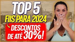 TOP 5 FUNDOS IMOBILIÁRIOS PARA 2024 [upl. by Adrea12]