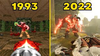 Evolution of DOOM Games 19932022 [upl. by Enninaej]