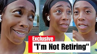 ShellyAnn FraserPryce Just Drop A Bombshell She Is Not Retiring  Full Interview [upl. by Lenahs]