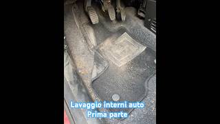 Lavaggio interni auto Fiat Panda automobile [upl. by Genesa]