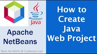 How to Create Java Web Project in NetBeans [upl. by Erving]