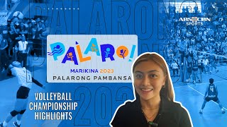 Palarong Pambansa 2023 Volleyball Championship Highlights [upl. by Aihsaei]