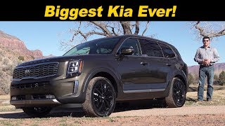 2020 Kia Telluride Review  Legroom Champion [upl. by Anirtik]