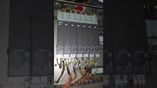 Comexi SL1 Solventless Lamination Machine Panel With Siemens Sinamics Frequency Drive Electrical BD [upl. by Lacey326]