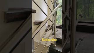 Standard steel Railing installation shortvideo [upl. by Hluchy]