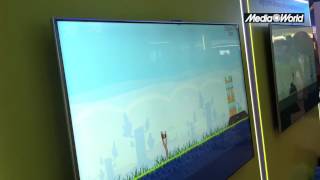 IFA 2012  Angry Birds e Samsung Smart TV [upl. by Haniraz454]