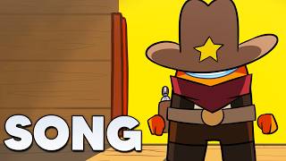 Among Us SHERIFF Song  quotYou Cant Hidequot Cartoon Animation [upl. by Anaz571]