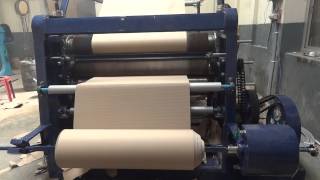 Paper Corrugation Machine [upl. by Arimat]