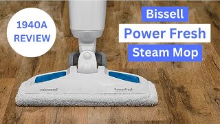 Bissell PowerFresh 2 in1 Steam Mop 1940A REVIEW [upl. by Bravin]