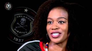 Up The Bucs Interview with Nomzamo Mbatha [upl. by Goldi560]