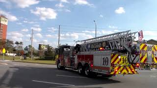 Orlando Fire Department Station 10 Tones and Tower 10 Responding [upl. by Giffard]