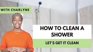 How to Clean A Shower Using a Combined Cleaner and Disinfectant Citric Acid and Hydrogen Peroxide [upl. by Marthe593]