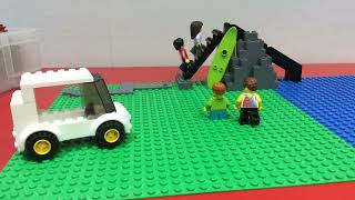 Alien Invasion  LEGO Stop Motion  Directed by Oliver and Ben [upl. by Attesor]