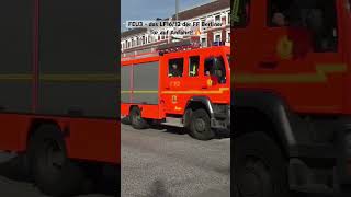 Dir freiwilligen Helfer aus Hamburg auf Einsatzfahrt 🔥 einsatzfahrzeug feuerwehr einsatzfahrt [upl. by Fraase]