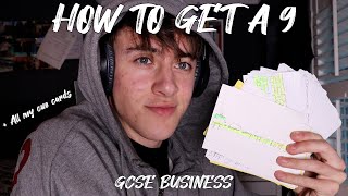 How to get a 9 GCSE Business [upl. by Randell52]