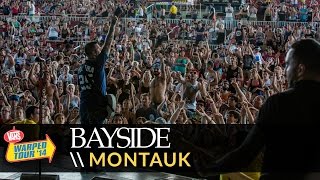 Bayside  Montauk Live 2014 Vans Warped Tour [upl. by Getter]