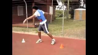 DISCUS Throw Pivoting drills by Didier POPPEm4v [upl. by Oelgnaed]