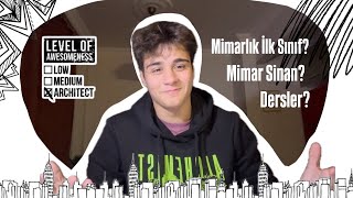 1 SINIF BİR MİMARLIK ÖĞRENCİSİNİN 1 AYI Dersler İşleyiş MSGSÜ [upl. by Stclair]