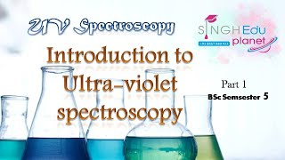 Introduction to UV Visible Spectroscopy BSc 5th Semester UV SpectroscopyPart 1Organic Chem [upl. by Branch129]