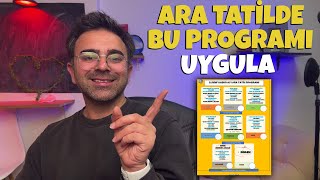 Kasım Ara Tatilinde Bu Programı Mutlaka Uygula [upl. by Attenaej163]