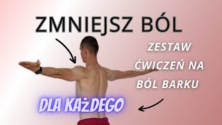 Brak bólu BARKU  ZESTAW 5 ĆWICZEŃ DLA KAŻDEGO FizjoKris [upl. by Trumann]