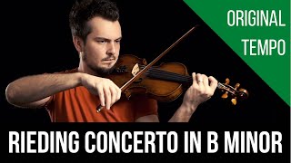 O Rieding Concerto in B minor Op 35 1st mov [upl. by Granthem]