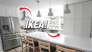 Using IKEA Cabinets And Drawers For Kitchen Remodel Is It Worth It DIY How To Install [upl. by Eduino]