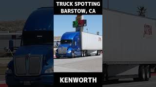 TRUCK SPOTTING 01182  KENWORTH automobile semitrailer trucking [upl. by Rotciv919]