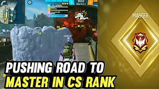 ROAD TO MASTER IN CLASS SQUAD  FREE FIRE RANK PUSHING 😱 GAMEPLAY [upl. by Rutra]