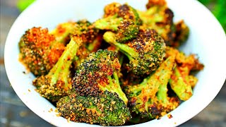 The Best Roasted Broccoli with Garlic and Parmesan  Easy Roasted Broccoli Recipe [upl. by Uda]