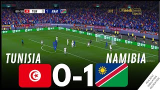 تونس 01 ناميبيا أبرز أحداث المباراة • محاكاة لعبة فيديو afcon2023 [upl. by Monto330]