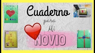 CUADERNOLIBRETA PARA MI NOVIO PASO A PASO 1 [upl. by Marilou]