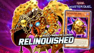 NEGATE  LOCK AND SUCC RELINQUISHED  MILLENIUM EYES RESTRICT   Master Duel [upl. by Ragse]