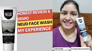 NEUD Deep Cleansing Instant Glow Face WashElevate Your Summer Skincare Game With Neud Face Wash [upl. by Euqininod]