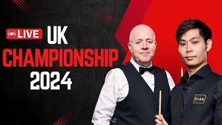 🔴LIVE John Higgins vs He Guoqiang UK Championship Snooker 2024 Score Board Snooker live [upl. by Aliek]