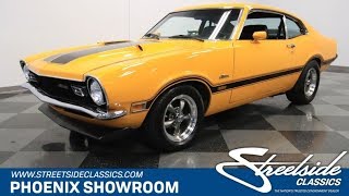 1972 Ford Maverick Supercharged Restomod for sale  0611 PHX [upl. by Ahsema]