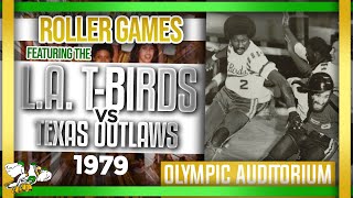 1979 Roller Games LA TBirds vs Texas Outlaws 8584 [upl. by Lipkin]