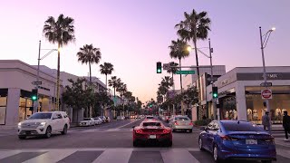 Los Angeles 4K  California Glow  Scenic Drive [upl. by Oiralednac366]