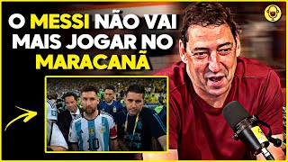 CONFUSÃO NO CLÁSSICO BRASIL X ARGENTINAMESSI ÚLTIMA VEZ NO MARACANÃ  PVC [upl. by Haisej]